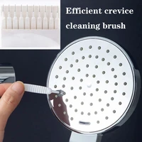 10pcs shower head cleaning brush washing anti clogging small brush pore gap cleaning brush for kitchen toilet phone hole