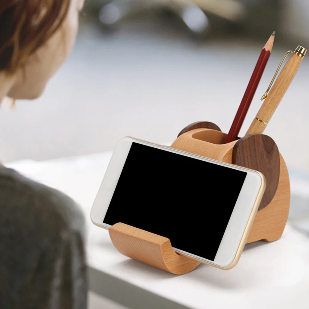 Орнамент слон держатель для ручки очаровательное настольное украшение