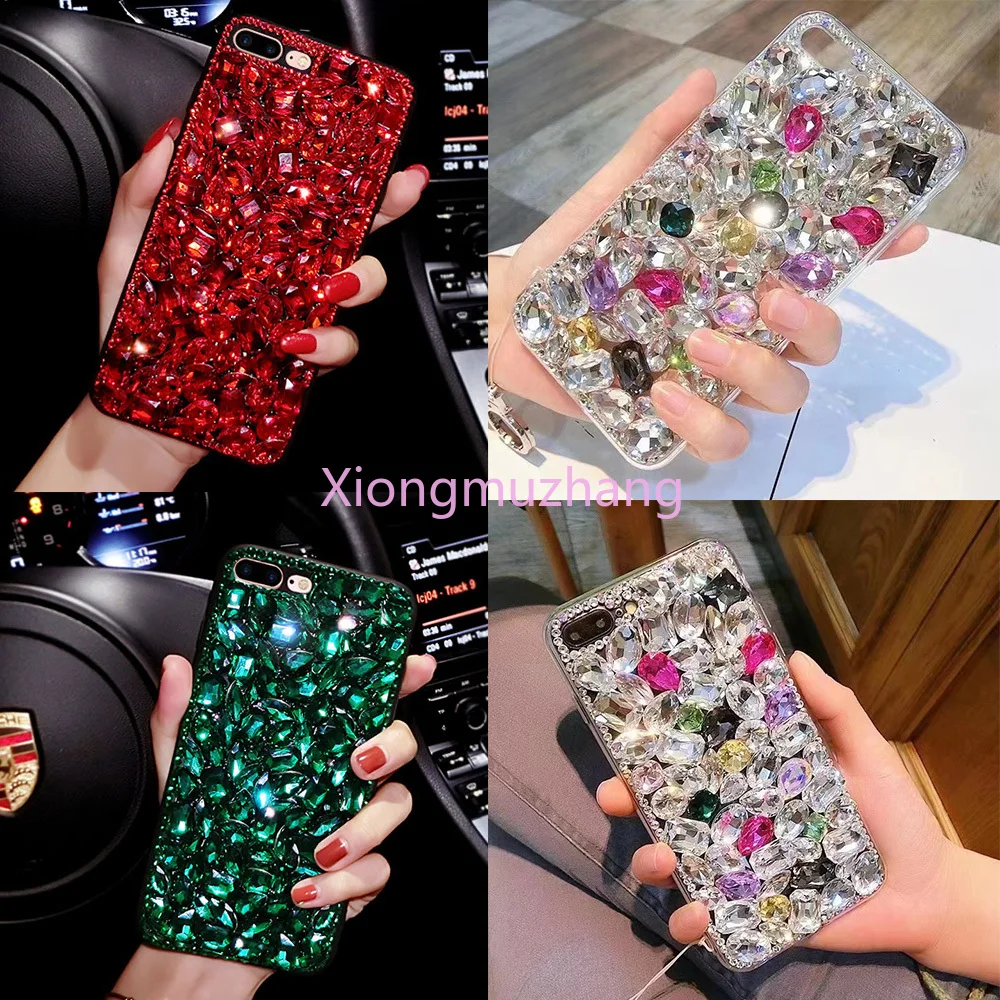 

Luxury Bling Rhinestone Diamond Cover for VIVO Y31 Y20 Y20i Y20S Y11S Y12S Y11 Y12 Y15 Y17 Y21 Y21S Y53S V21 Glitter Phone Case