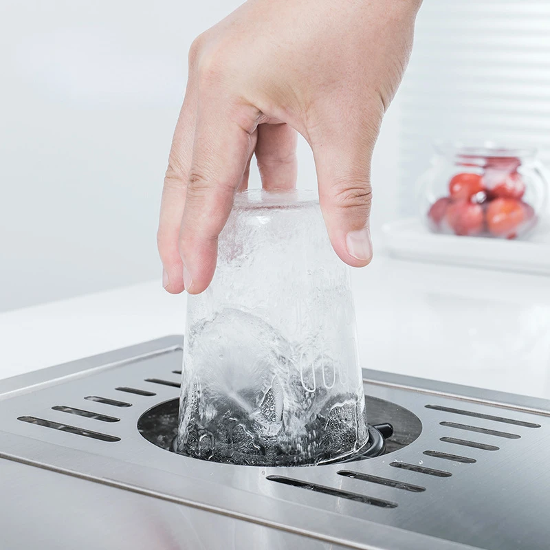 Кухонная раковина из нержавеющей стали 304 с одной чашей для бара утолщенным дном