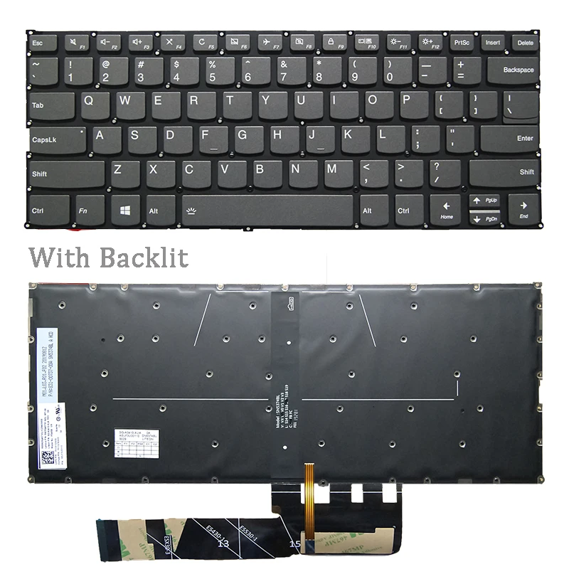 

New Original Laptop Keyboard For LENOVO 6-14IIL ThinkBook 13s-IWL 14S-IWL 14-IIL 14-IML