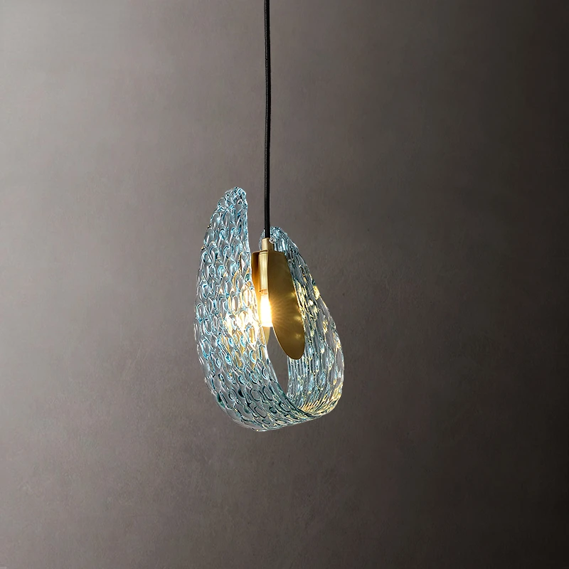 

Nordic Copper Bedroom Bedside Small Droplight Post-Modern Minimalist Restaurant Bar Lamp TV Background Wall Aisle Lighting