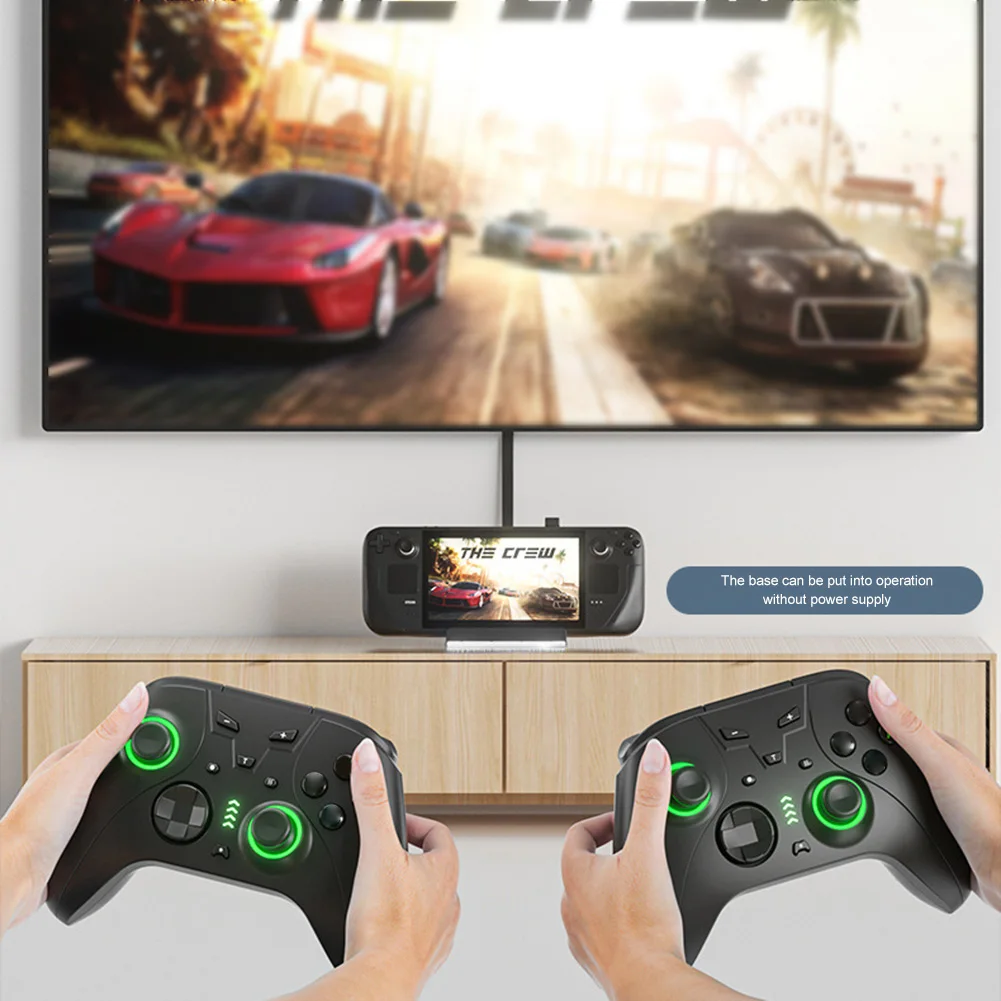 

Зарядное устройство Док-станция USB 100 4K Зарядное устройство Док-станция многофункциональная USB светодиодная док-станция 6 в 1 Вт для паровой п...