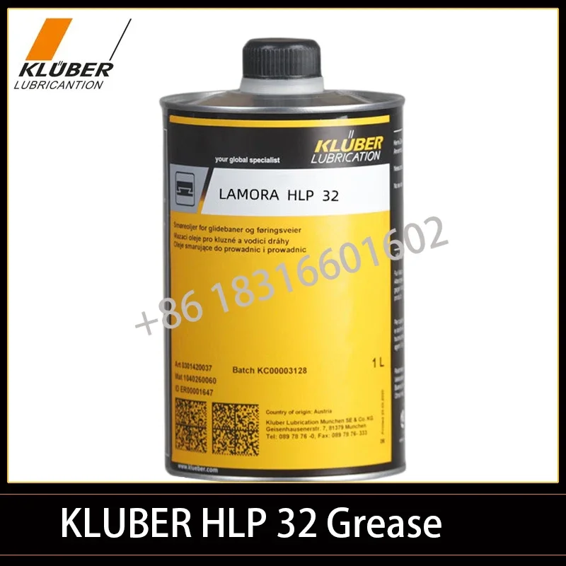 1 л Kluber HLP32 HLP46 HLP68 Подшипники шпинделя смазки LAMORA HLP 32 масло совместимое с DIN 51524