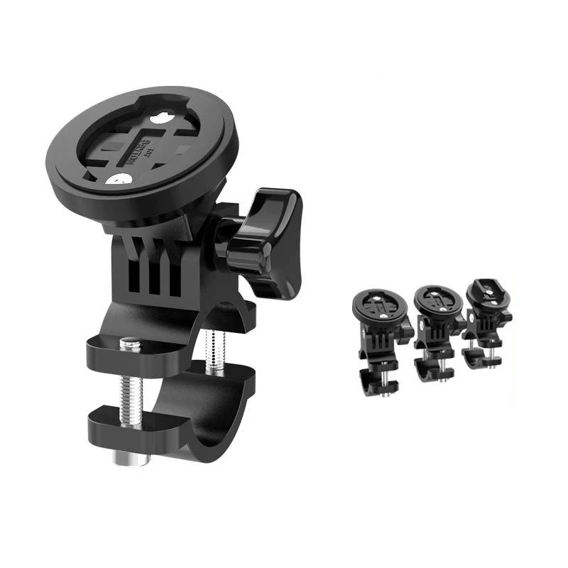 Mountain Bike Black Computer Mount IAMOK Handlebar Fixing Bracket For Garmin Bryton Cateye Computers Bicycle Accessories