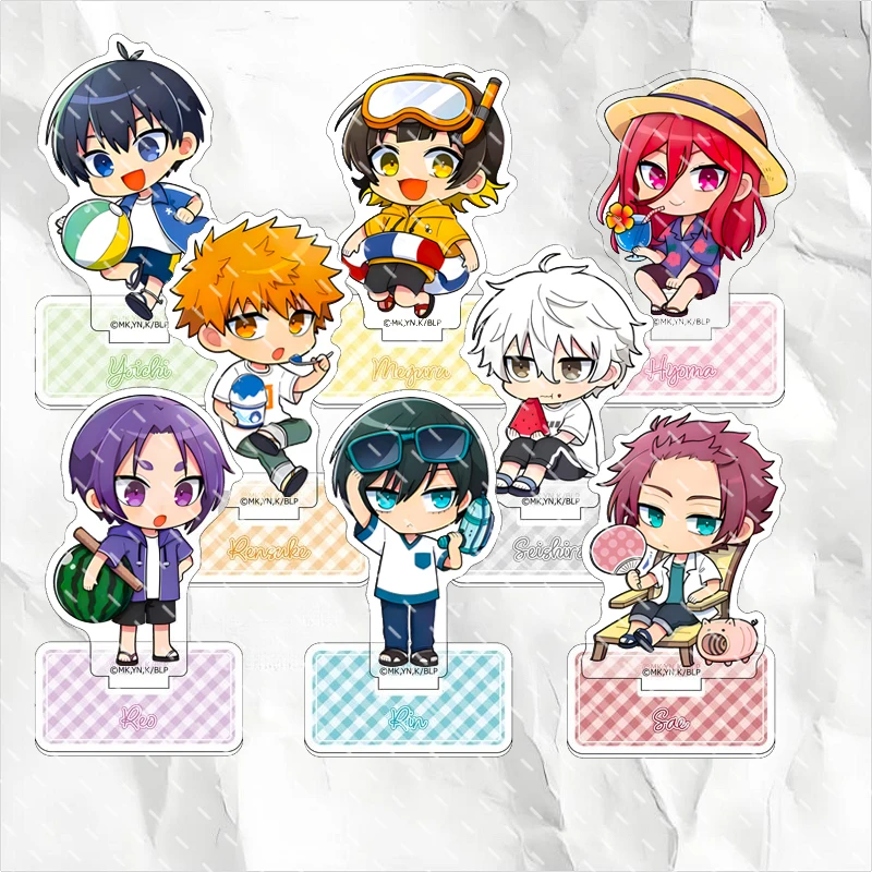 Фигурка Blue Lock Isagi Yoichi Bachira Meguru Chigiri Hyoma