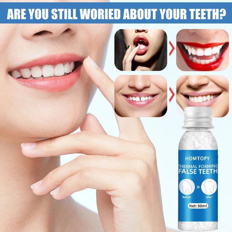 10/20/30 мл набор клеевых клеев для временного ремонта зубов вставные зубы