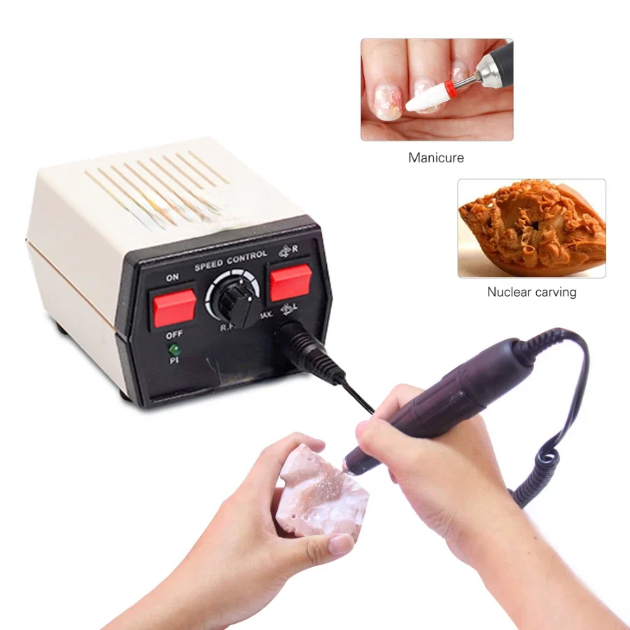 Аппарат для удаления лака ногтей 35000 об/мин микро мотор Электрический мощный на 204