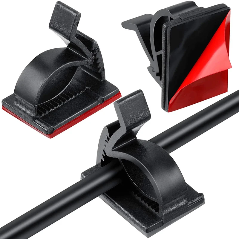 

Самоклеящийся органайзер для кабеля, зажим для проводов, зажим для кабеля, держатель, зажим для управления автомобилем, GPS, декоративное уст...