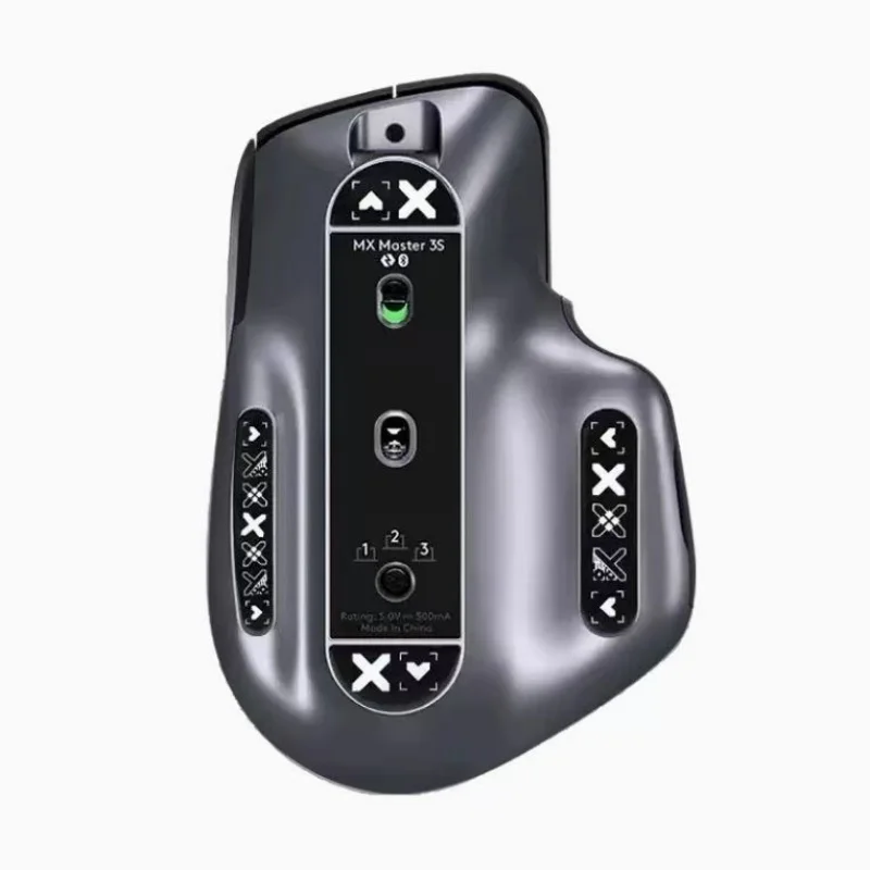 Фото Стеклянные коньки для мыши для Logitech MX Master 3/3s, подушечки для ножек мыши, гладкие, прочные, тонкие, 2,5D, аксессуары для мыши с изогнутыми краями №3