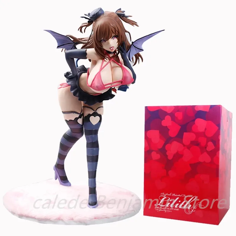 

Anime Native Mataro Pink Cat Lilith Girl I/7 Scale PVC Action Figure Toy Game Statue Collectible Model Doll