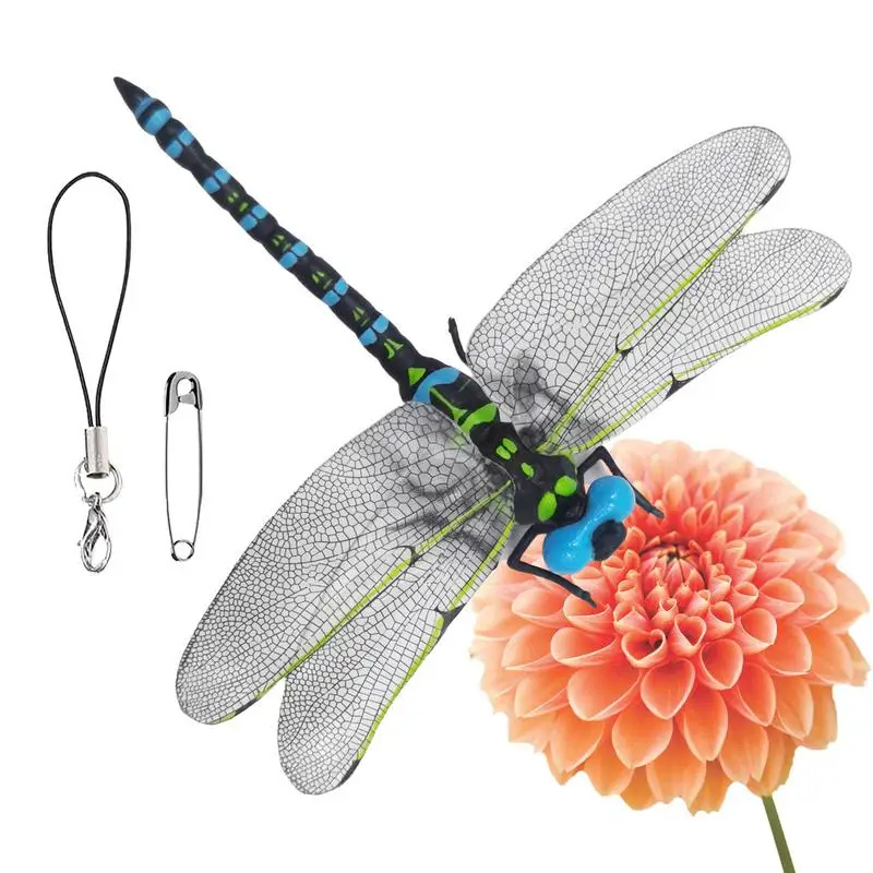 

Dragonfly Decor Dragonfly Model Dragonfly Outdoor Repelling Artifact Model Toy Garden Stakes Decor Yard Art Indoor Outdoor Lawn
