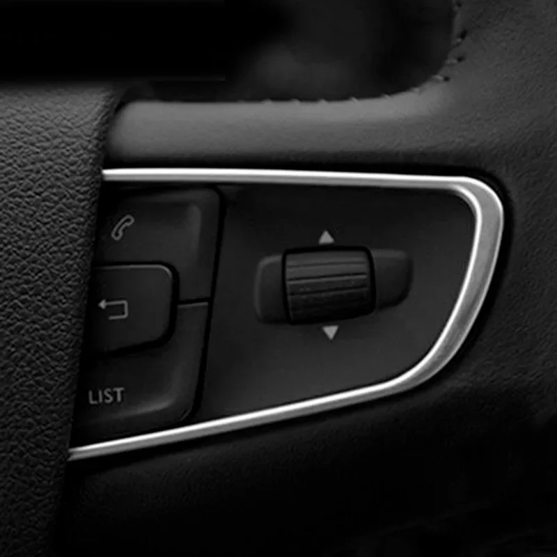 2 шт. для Peugeot 508 408 3008 Citroen C4 C3-XR рулевое колесо украшают из нержавеющей стали