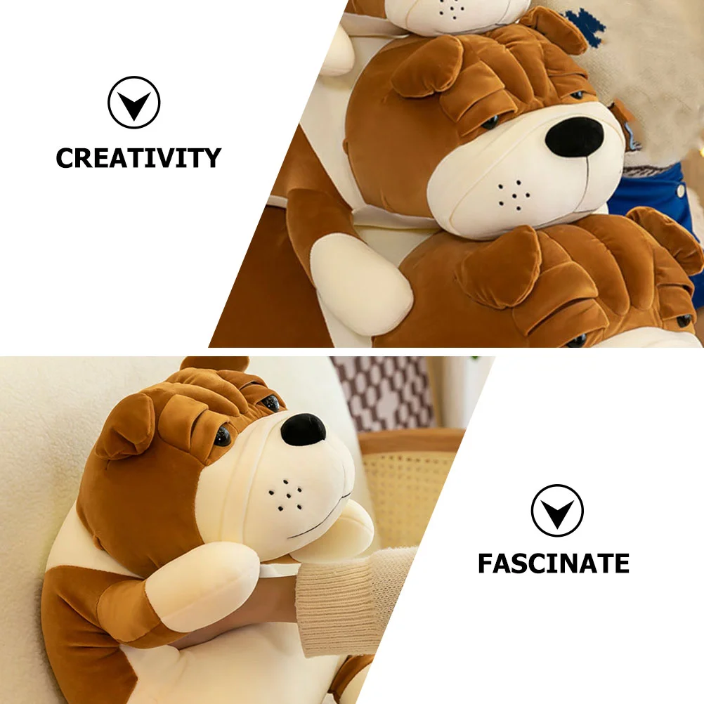 Плюшевая мягкая игрушка Shar Pei удобные декоративные подушки кровать