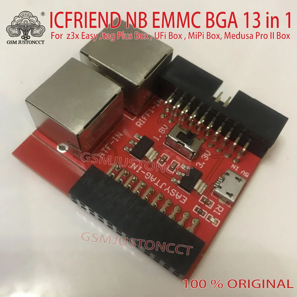 MOORC ICFriend высокоскоростная фотография электронная сигарета EMATE EMMC BGA 13 в 1 для 100 168