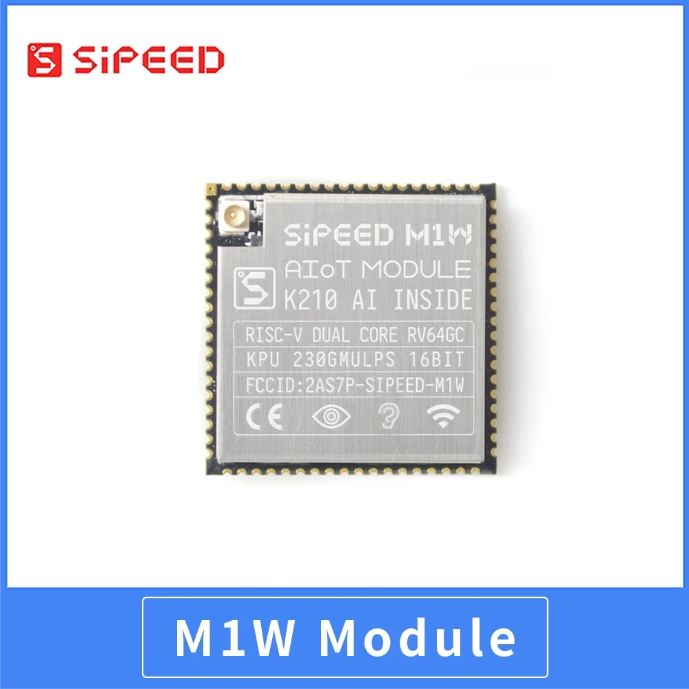 

Макетная плата Sipeed Maix M1 AI +, модуль для глубокого обучения K210 ESP8285