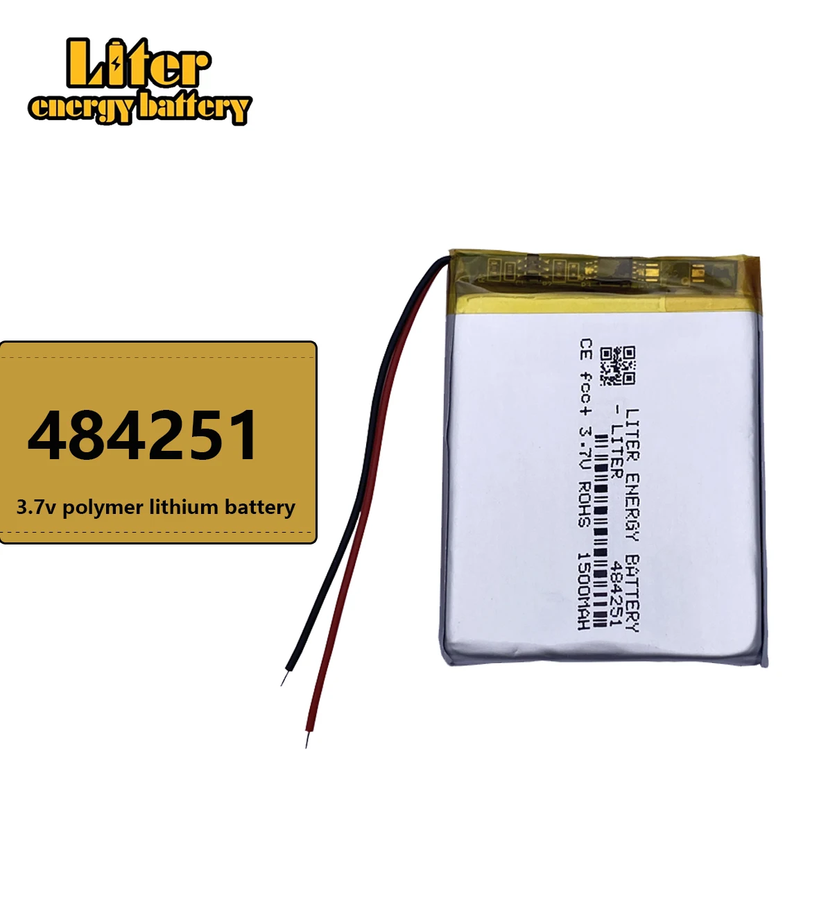 484251 3 7 В 1500 мАч полимерный аккумулятор для GPS MP3 MP4 MP5 литий-полимерный