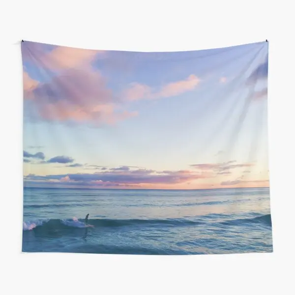 

Surfin In A Pastel Dream Гонолулу Haw, гобелен, дорожное покрывало, Декор, красивый коврик для спальни, декоративное полотенце для гостиной, Йога