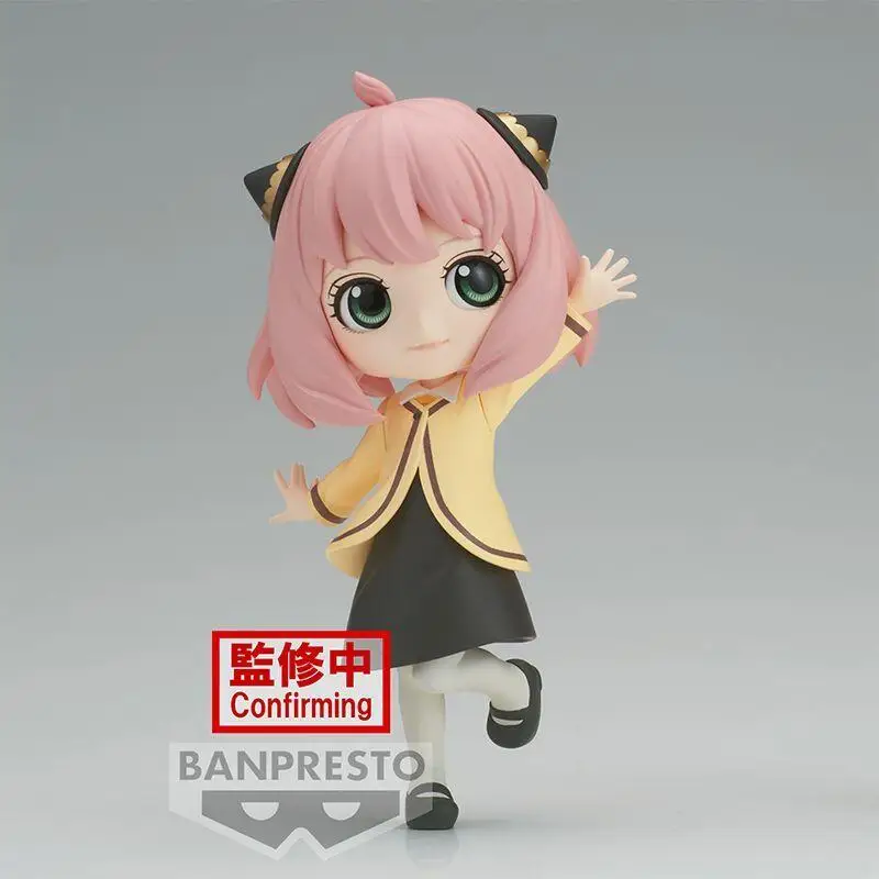 BANDAI аниме SPY×FAMILY Qposket Anya Forger Go Out фигурки статуя из ПВХ модель куклы коллекционный