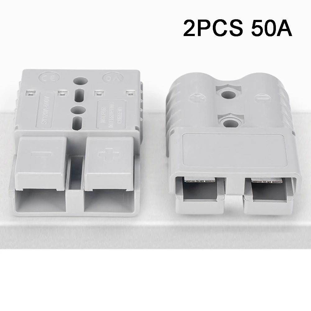 2 шт. 50A Ander/son Po/wer разъем 600 В 12-24 6AWG сильноточный для морского автомобильного