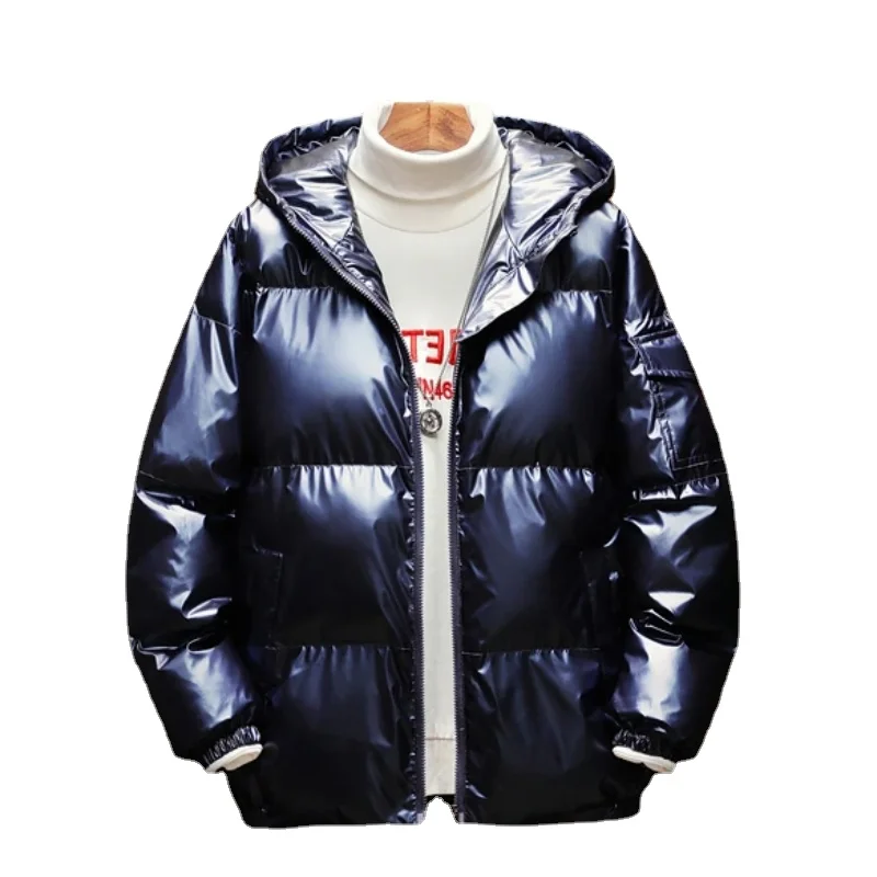 Winter men's jacket fashion men's warm cotton parka down cotton sweater coat casual outdoor clothing warm jacket men's clothing