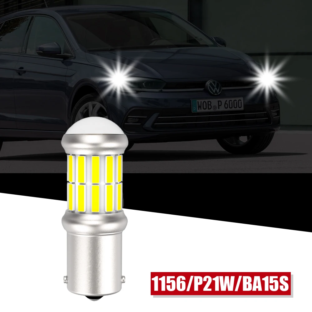 

1Pcs 1156 LED Canbus No Hyper Flash BA15S P21W LED Bulb Brake Backup Reverse DRL Diode Lamp Bulbs Car Turn Signal Light 12V 24V