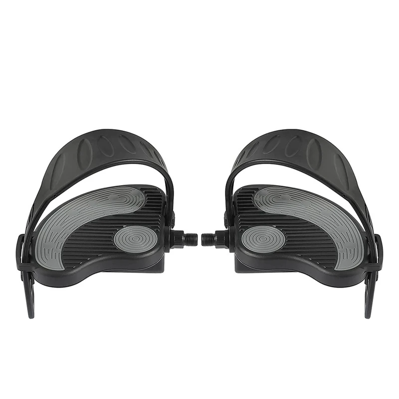 

Exercise Stationary-Bike-Pedals With Straps - 1 Pair Fitness Bike Pedals Replacement Parts