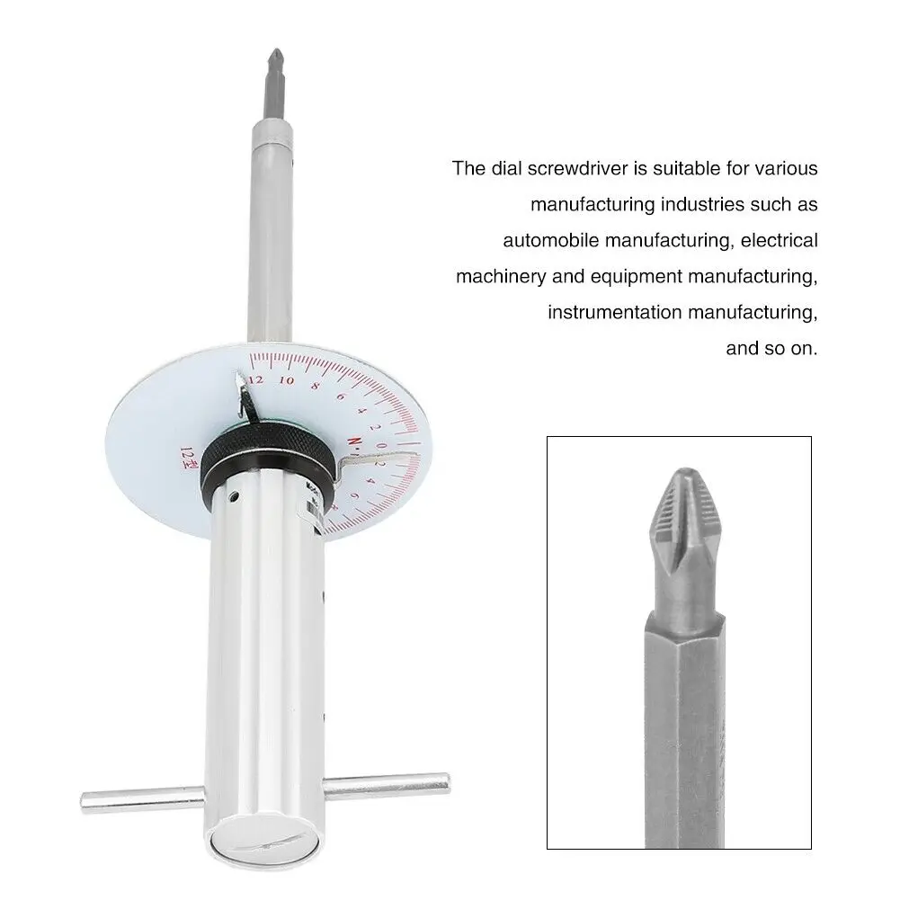 

ANQ-12 High Accuracy Dial Type Point Screwdriver Socket Measurement Repair Tool Dial Type Pointed Screwdriver Set Measuring Disc
