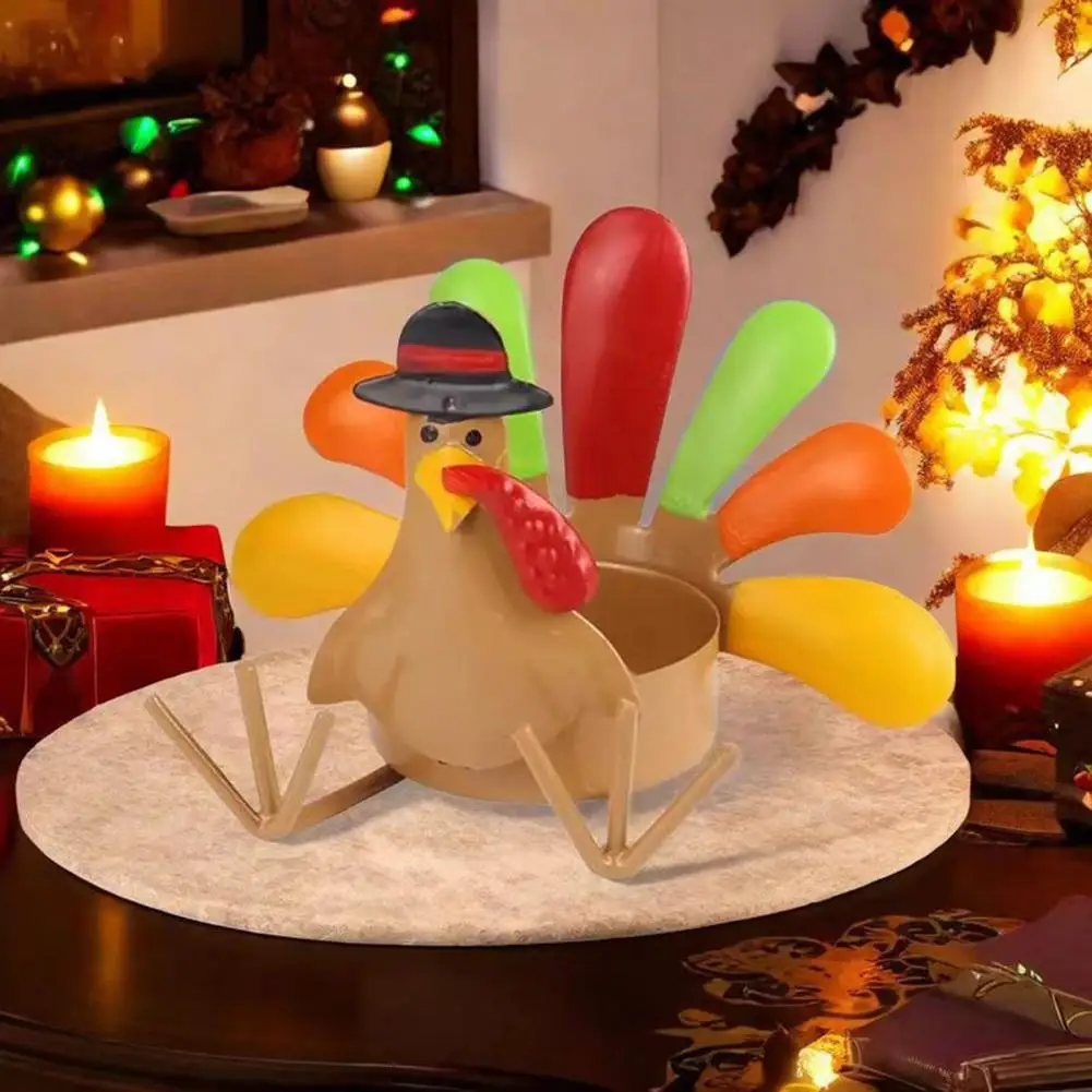 Красочный подсвечник в Турции на День Благодарения для чайной свечи