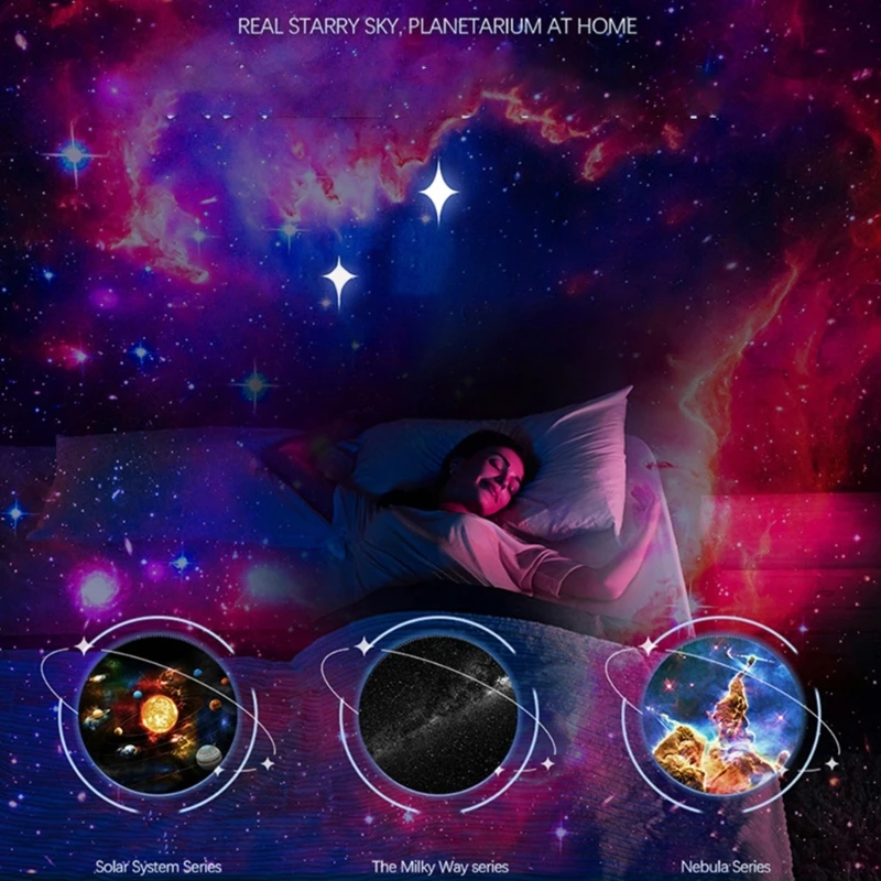 Многофункциональные ночные светильники с проекцией пленки Филин 12 шт. для