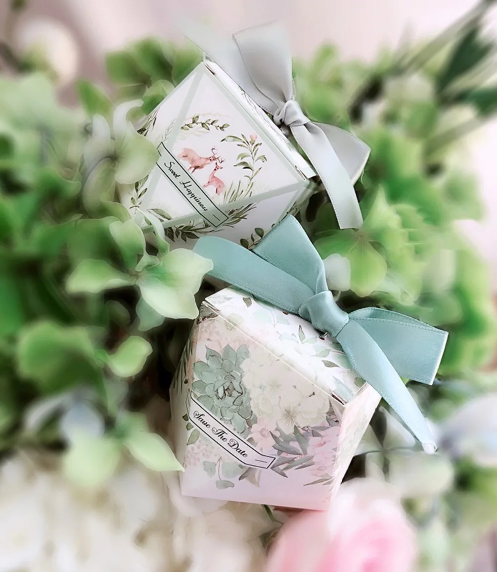 Es Party Wedding Favors Sweet Gift Box