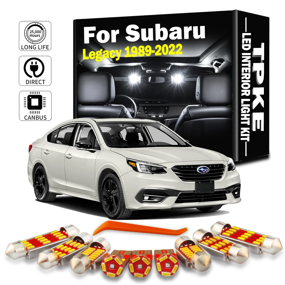 TPKE светодиодный комплект внутреннего освещения багажника для Subaru Legacy MK1 MK2 MK3 MK4 MK5
