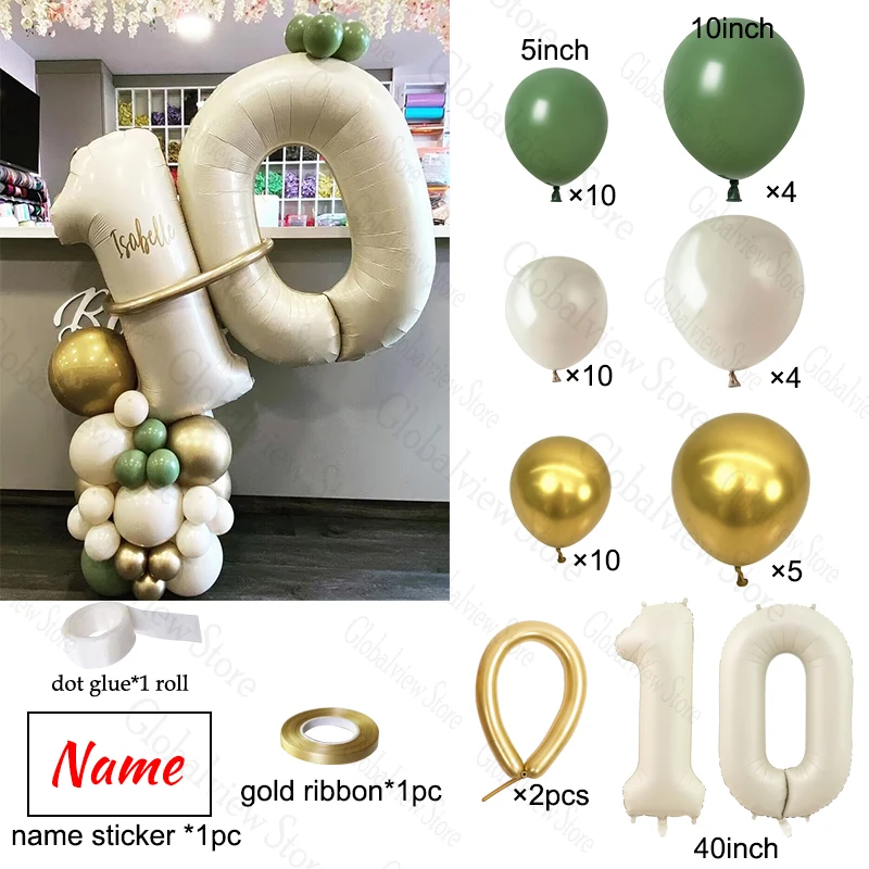 

Набор воздушных шаров для дня рождения