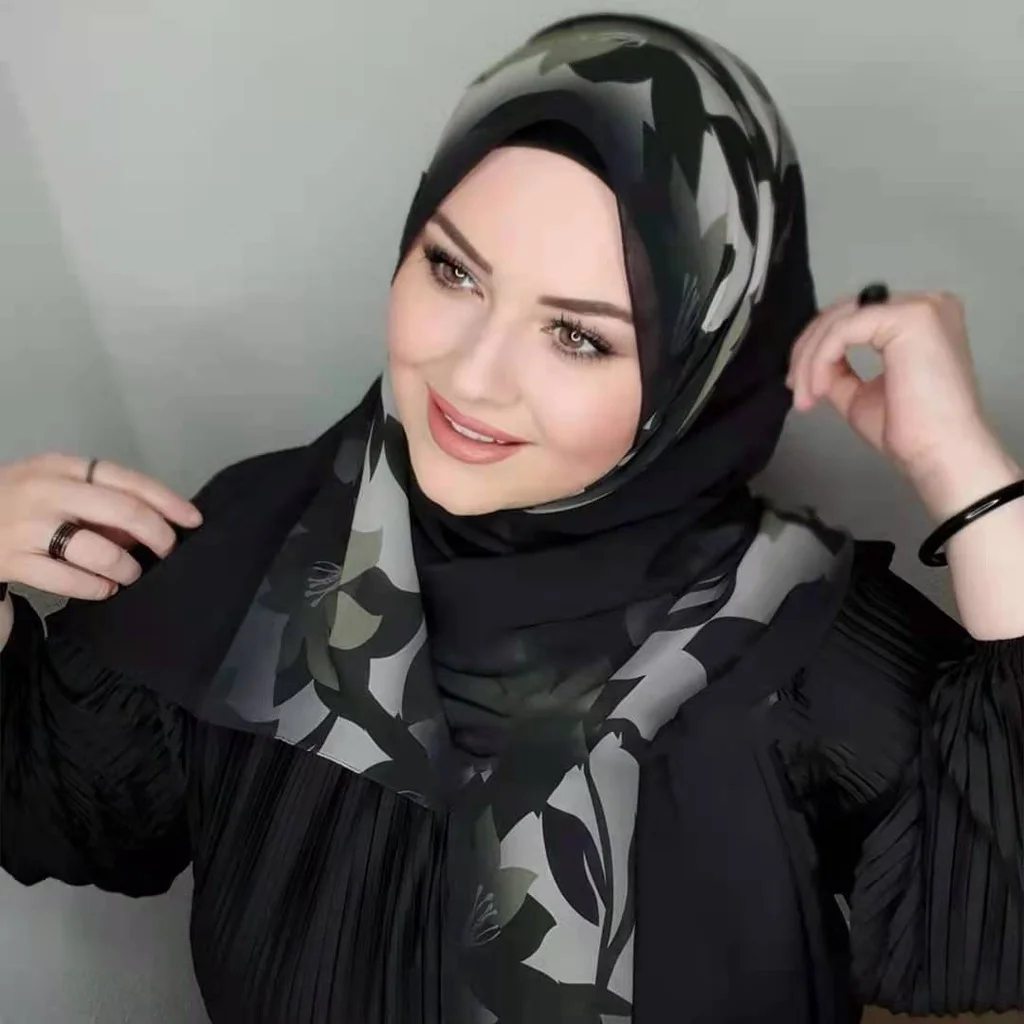 

Muslim Dress For Women Hijab Black Fashion Chiffon Abaya Hijabs Abayas Jersey Scarf Turbans Head Wrap Instant Undercap Shawl