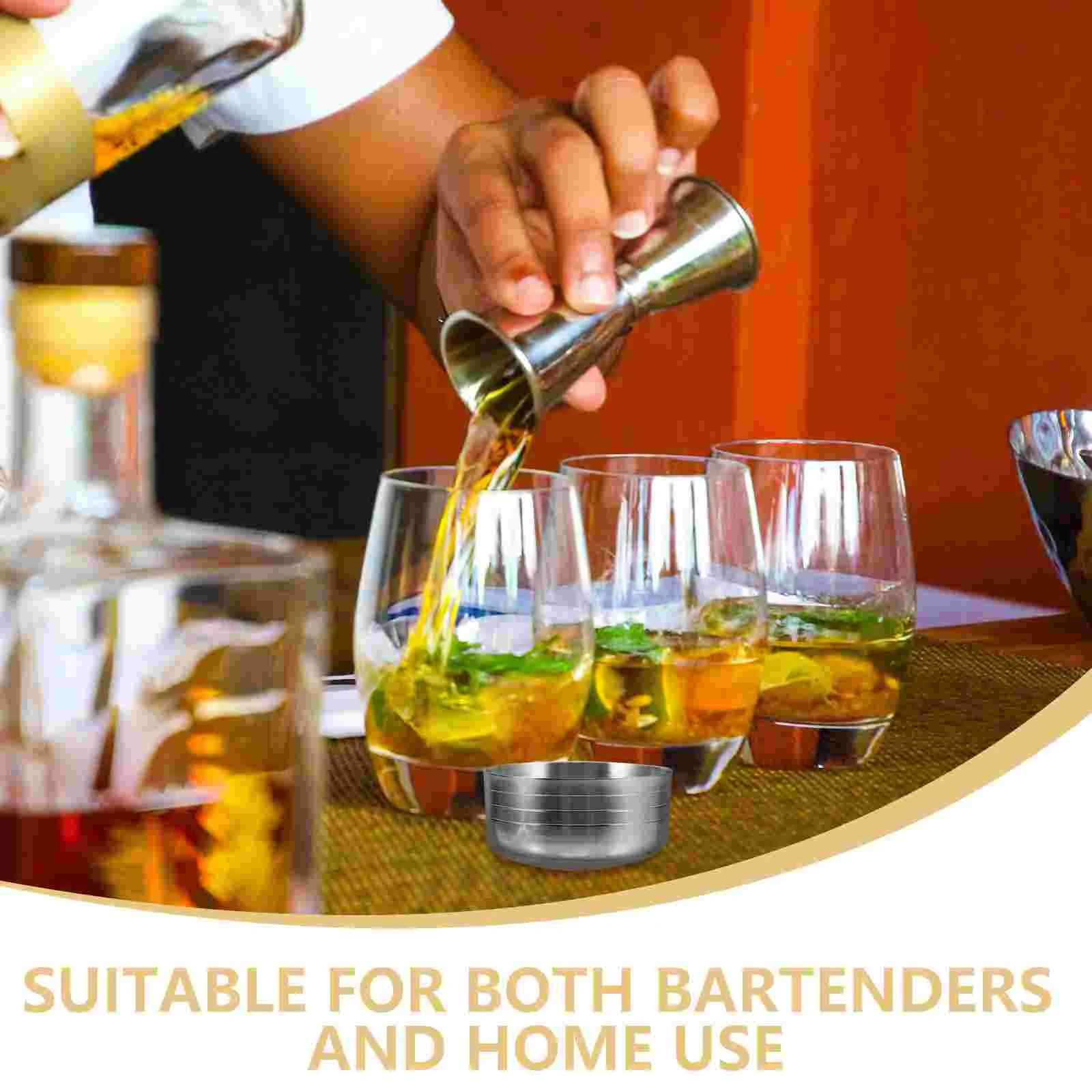 Крышка чашки для встряхивания Сменные крышки Стаканы сока Металлический шейкер