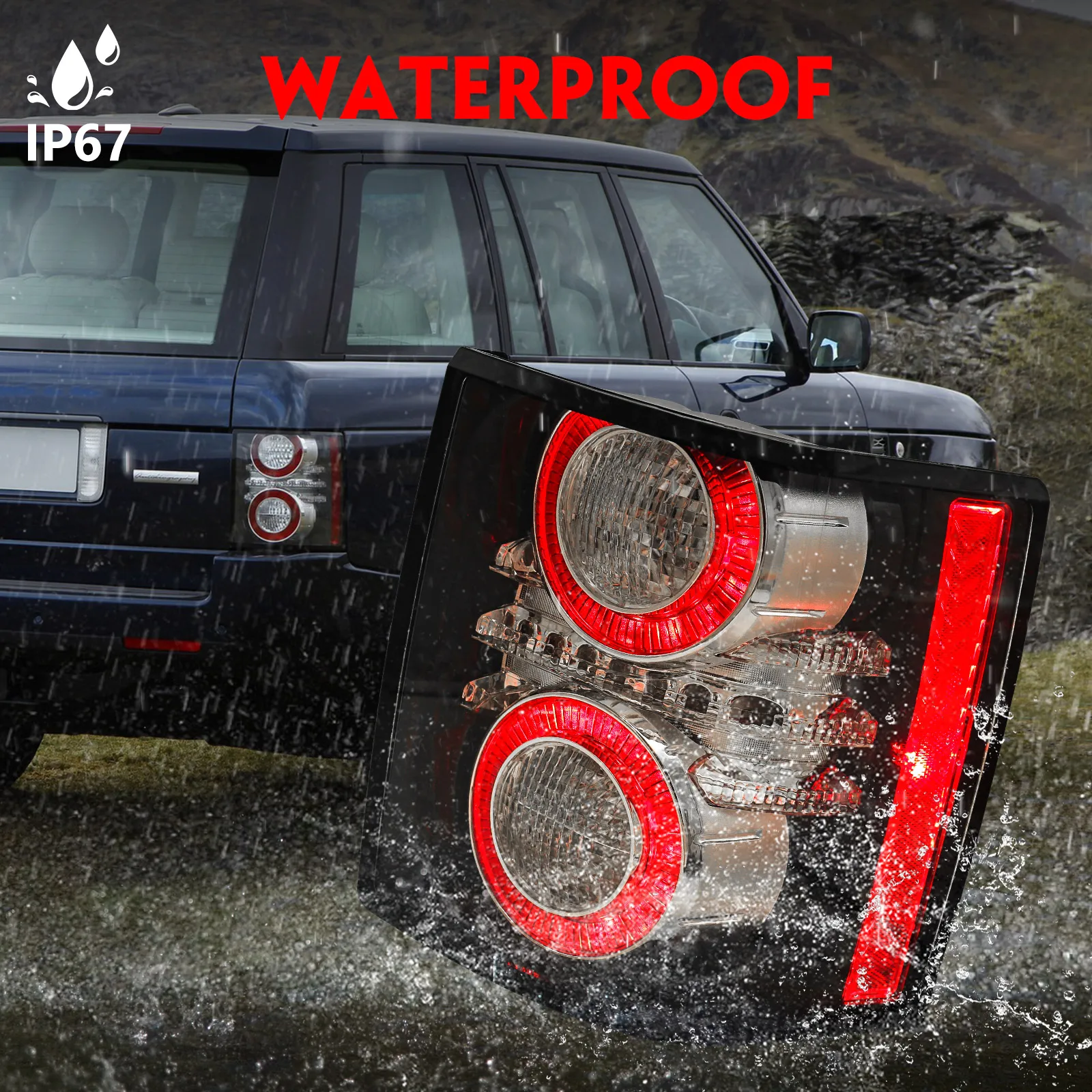 Светодиодный задний фонарь стоп-сигнал в исходном стиле для LandroverRangeRover Vogue L322