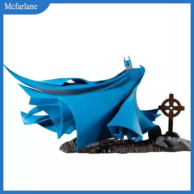 

Оригинальная фигурка Бэтмена Mcfarlane, комикс версии 2, сменная накидка, аниме статуэтка, статуэтка, детские игрушки, подарки