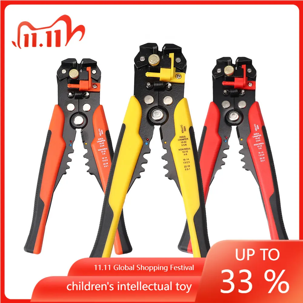 

Wire Stripper Tools Multitool Pliers YEFYM YE-1 Automatic Stripping Cutter Cable Wire Crimping Electrician Repair Tools
