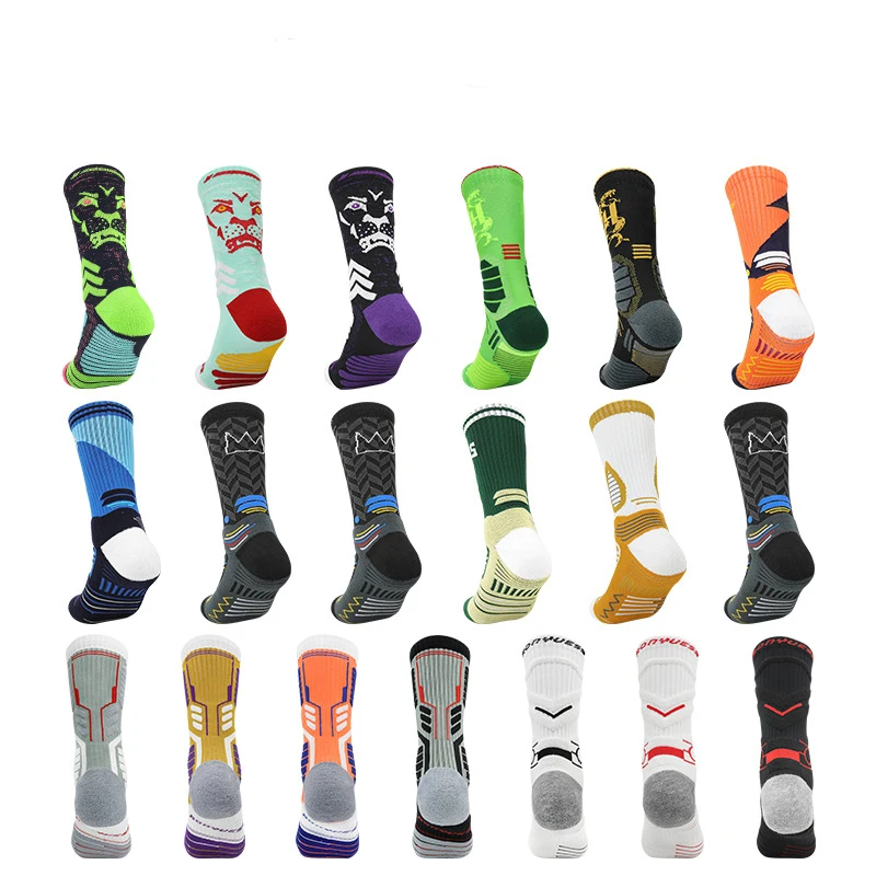 Basketball Ball Men Women Cycling Sock Running Sock Combat Elite Basketball Socks Stockings Basketball Thick Towel Sports Socks
