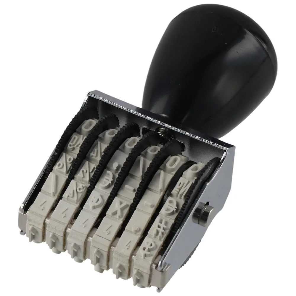 Многофункциональные роликовые штампы с цифрами 4/6/8 персонализированные Сменные