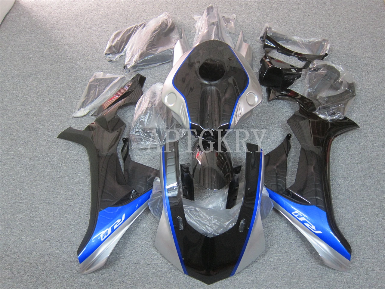 

New ABS Motorcycle Fairings Kit Fit For YAMAHA YZF R1 2015 2016 2017 2018 YZF-R1 1000R Bodywork Set Custom Blue Black Gray