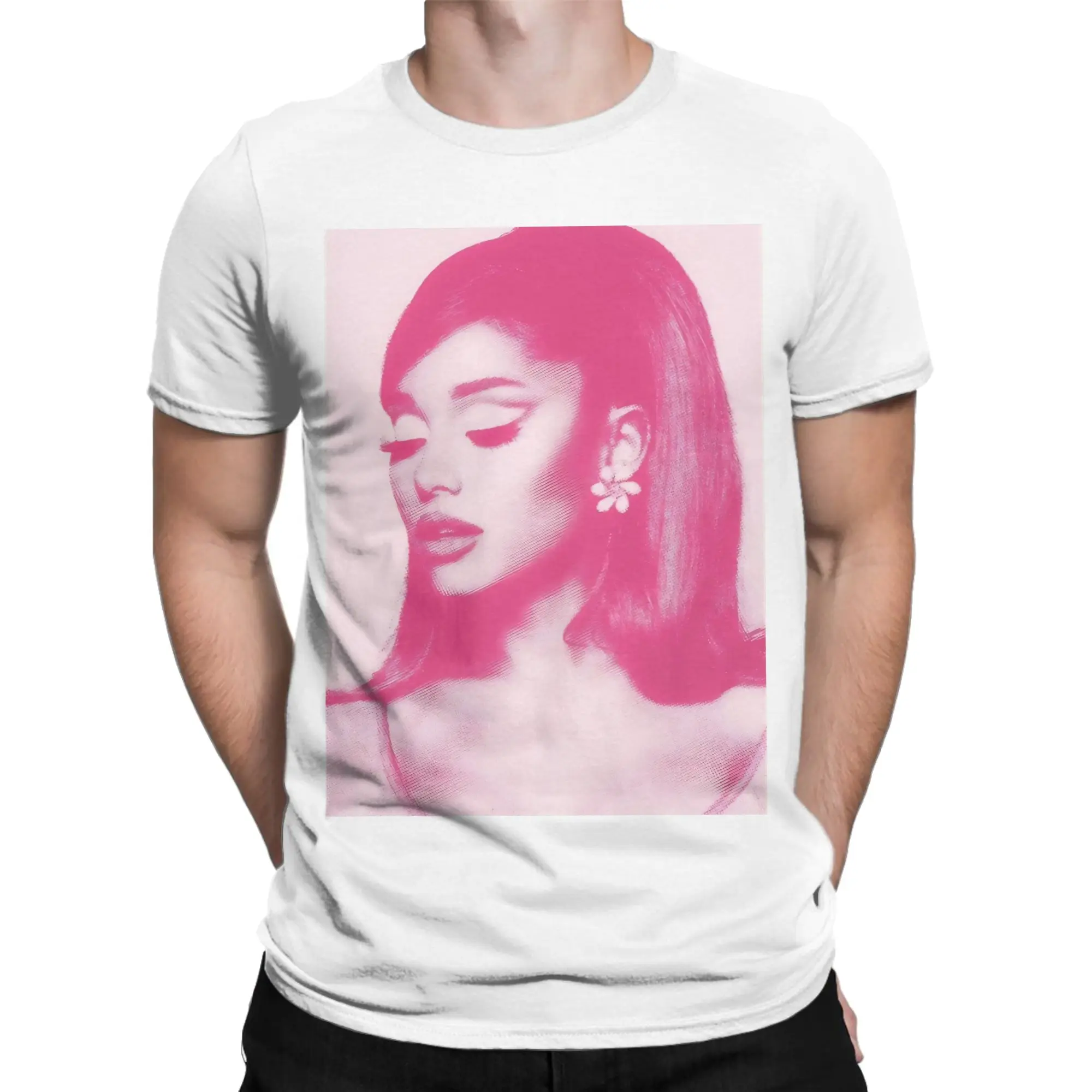 Фото Парные футболки Ariana Grande Pink Positions, пляжные футболки в стиле хиппи, забавные футболки Y2K из чистого хлопка, подарок №2