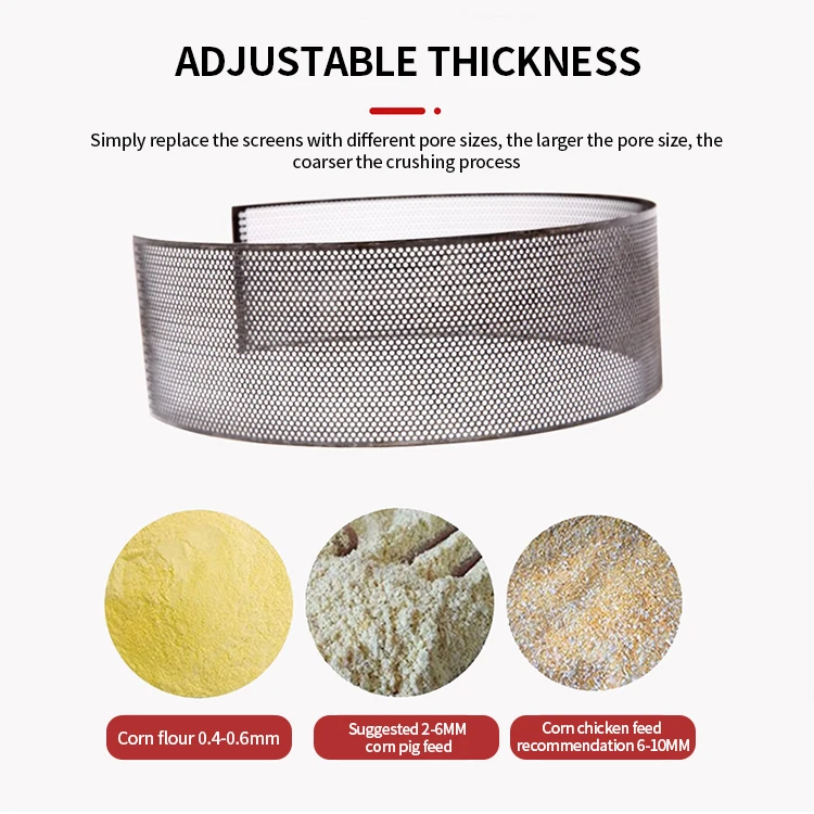 Прямая продажа с завода самовсасывающая молотковая мельница для риса кукурузы