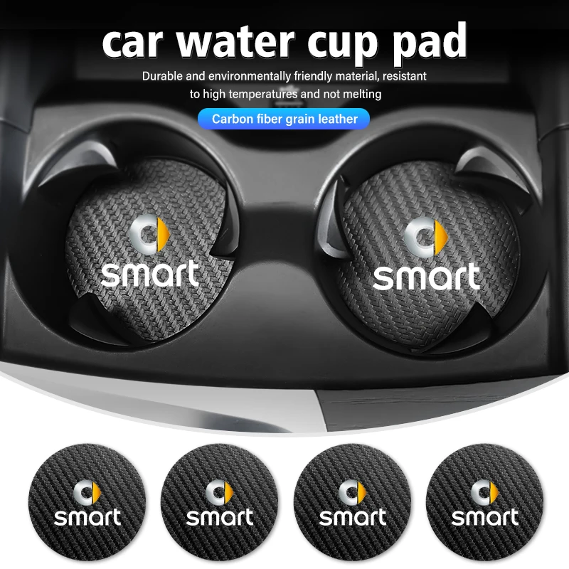 Автомобильный Противоскользящий коврик 2 шт. подставка для водяной чашки слот