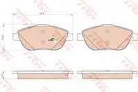 

Для тормозной колодки GDB1926 ten C3 III 3 C3 PICASSO P2008 EPC DV6C (11/2009)