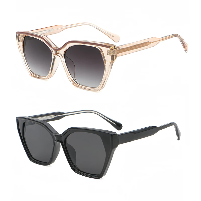 Солнечные очки HBK в стиле ретро для мужчин и женщин авиаторы большой оправе панк с