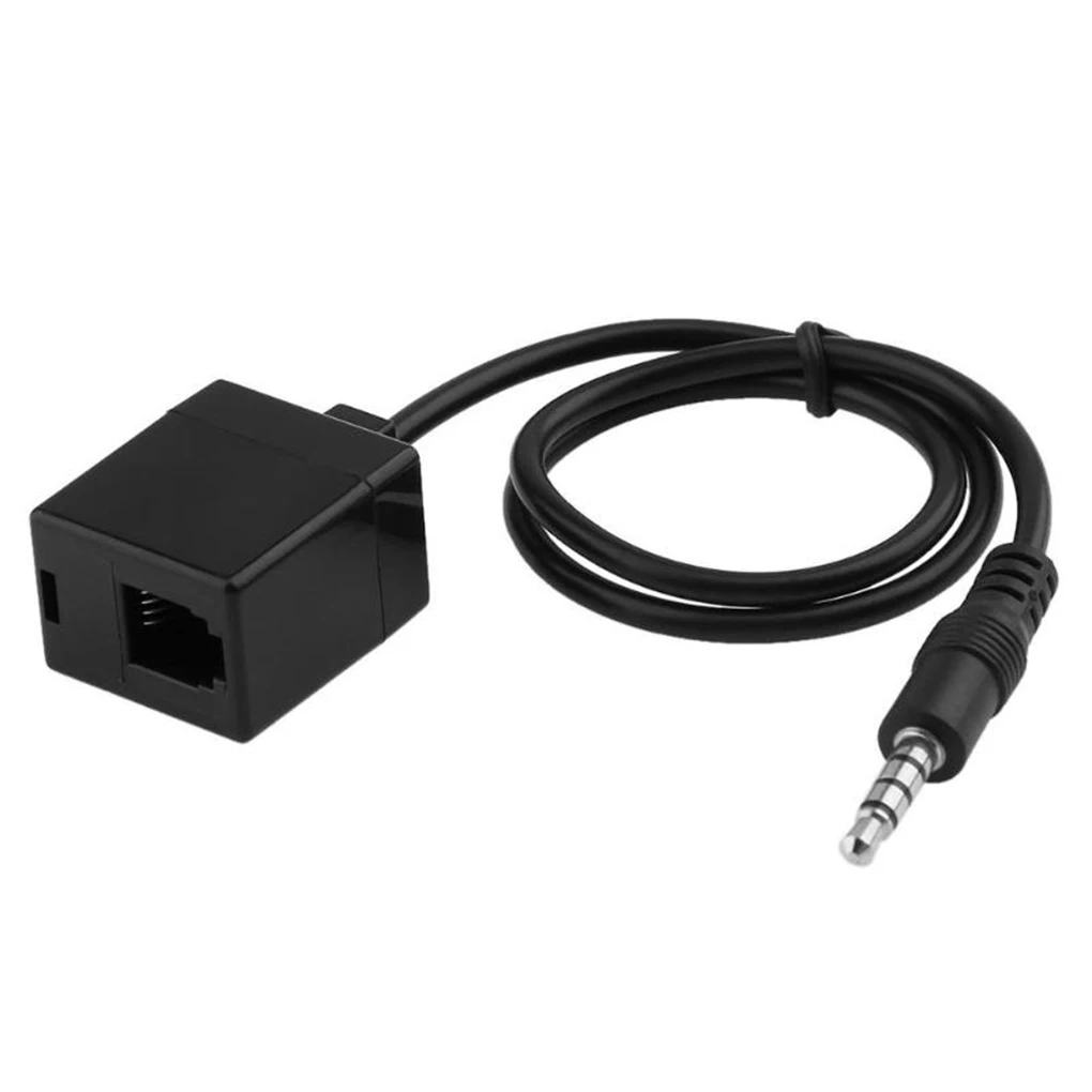 3 5 мм TRRS Male к RJ9 4P4C Female Кабельный адаптер