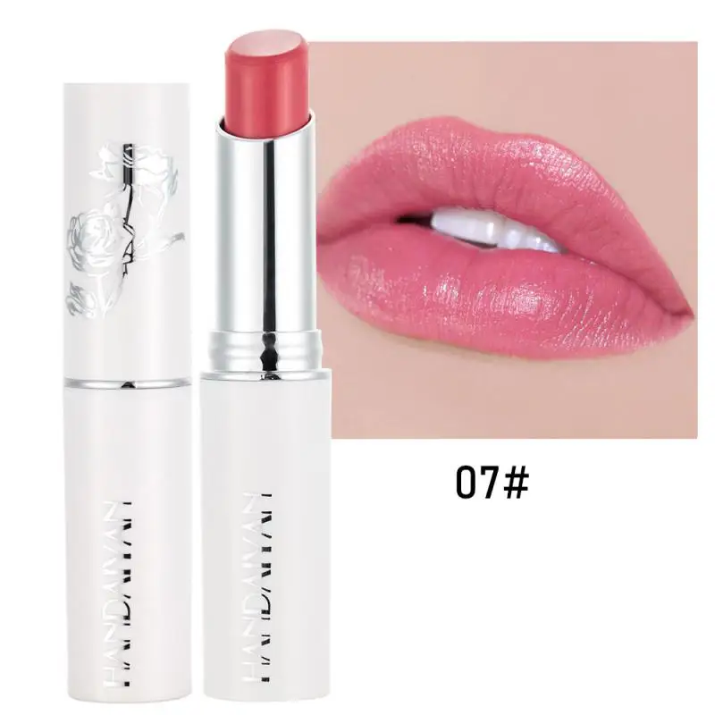 HANDAIYAN Rose Lip Balm Moisturizing Lipstick Anti-dry Chapped Long Lasting Nourishing Lip Gloss Hydrating Lip Care Cosmetics images - 6
