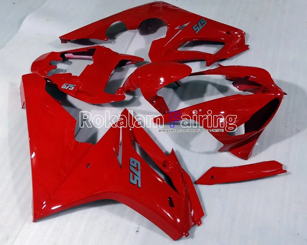 

New Fairings For Triumph Cowling Daytona 675 2009-2012 Daytona675 09 10 11 12 Red Black Body Kit (Injection molding)
