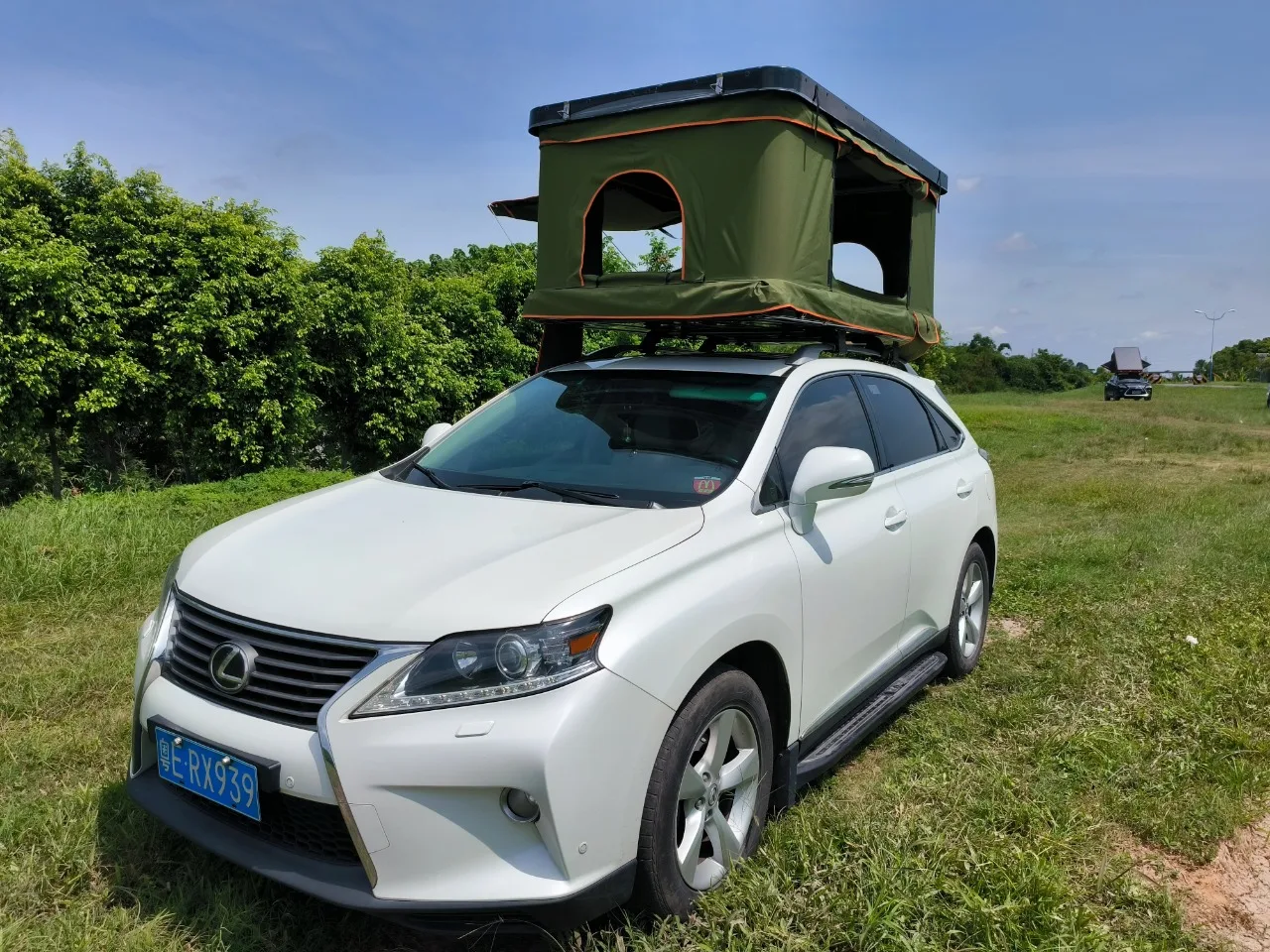 Выдвижная 4X4 жесткая крыша автомобиля верхняя палатка уличная Складная